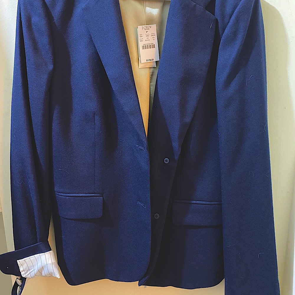JCrew factory Keating boys blazer, navy